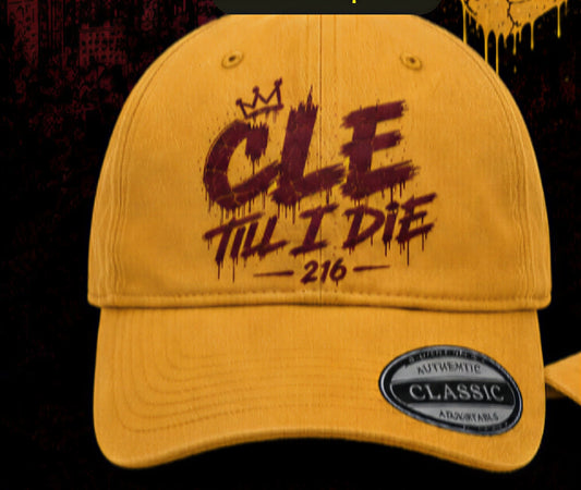 CLE till I Die Baseball Cap