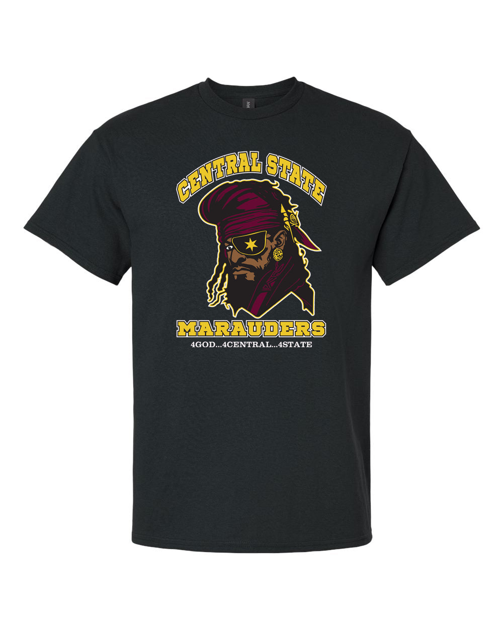 central state marauders 4 god 4 central 4 state t-shirt