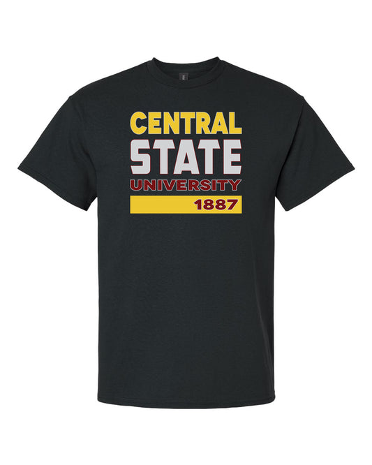 central state university 1887 collage t-shirt apparel