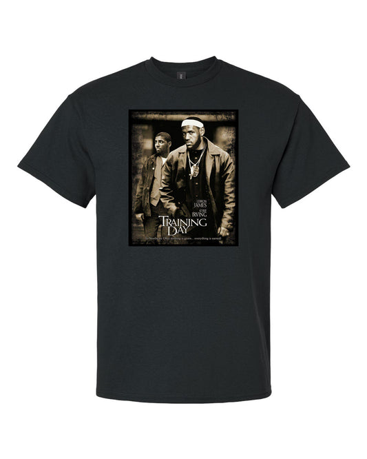 cleveland basketball training day inspired t-shirt sports clothing apparel urban lebron james