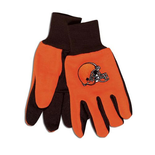 cleveland browns logo winter gloves fan sports apparel clothing