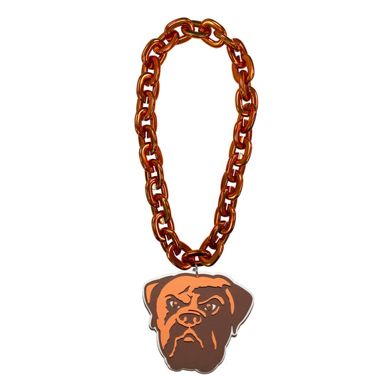 cleveland browns dawg necklace chain sports apparel