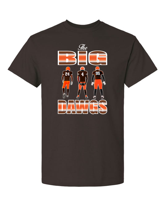 cleveland football the big dawgs t-shirts sports apparel clothing