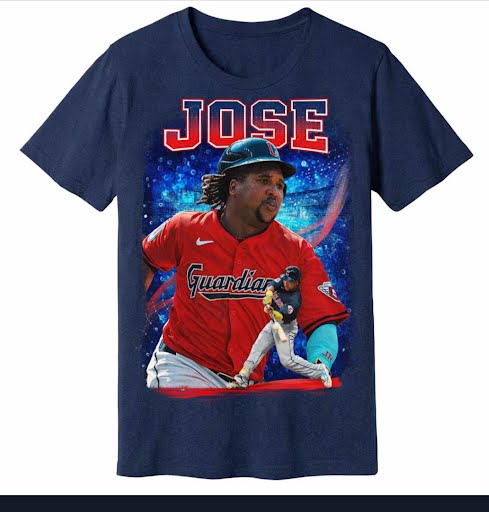 Cleveland Baseball Jose Tee