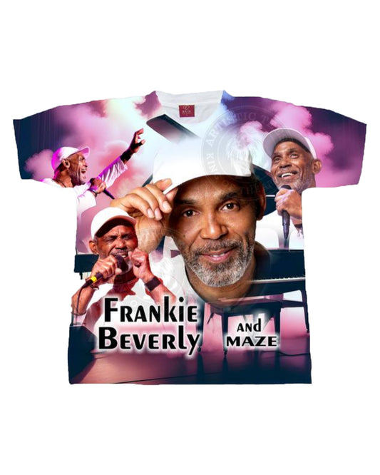 frankie beverly and maze t-shirt urban apparel