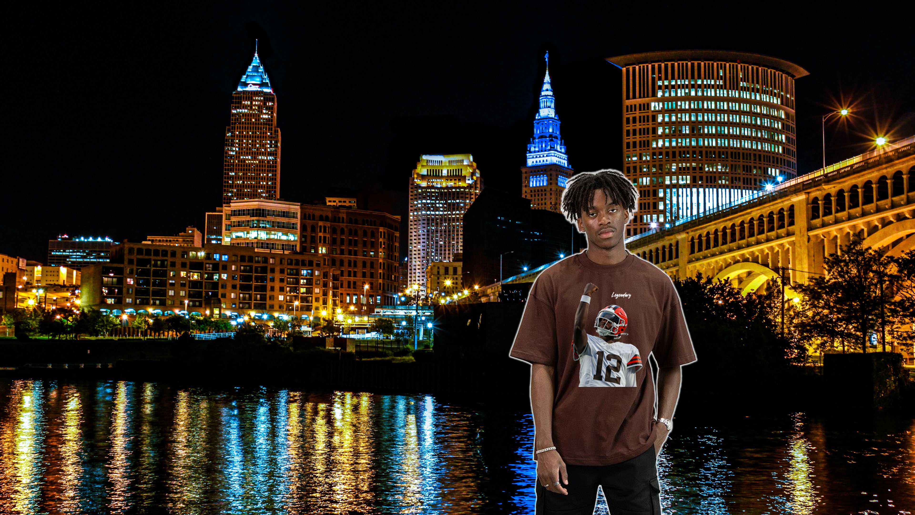 Cleveland football sports apparel clothing t-shirts