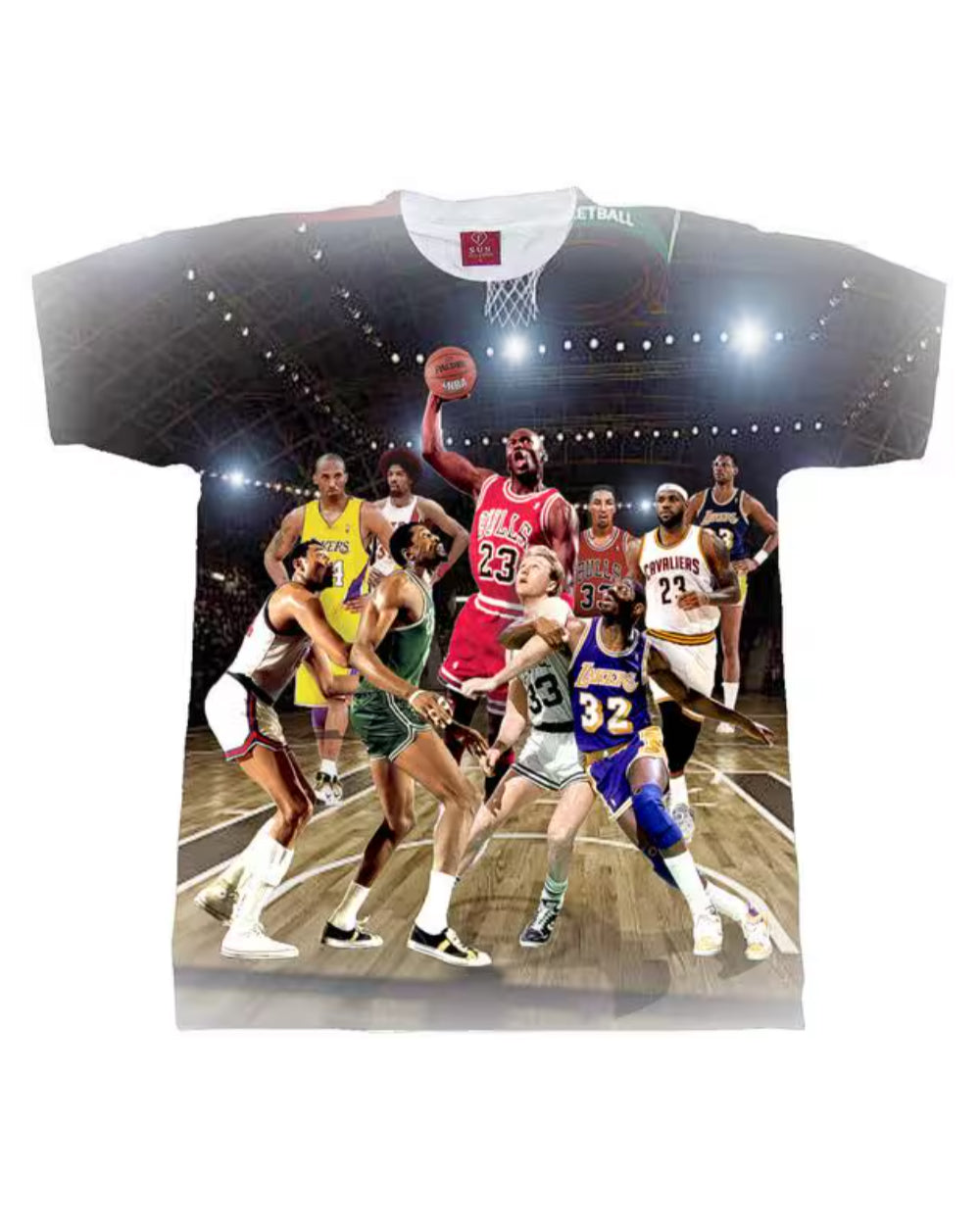 iconic basketball legends t-shirts urban apparel clothing