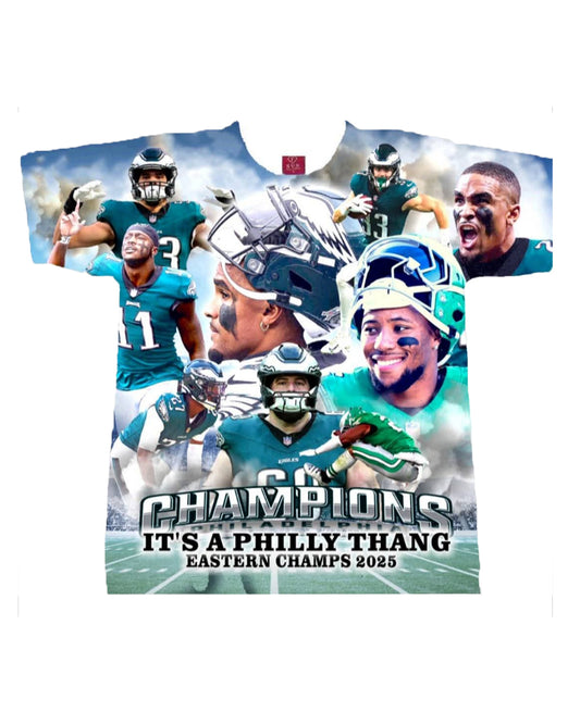 philadelphia football champions it's a philly thang t-shirt sports apparel clothing