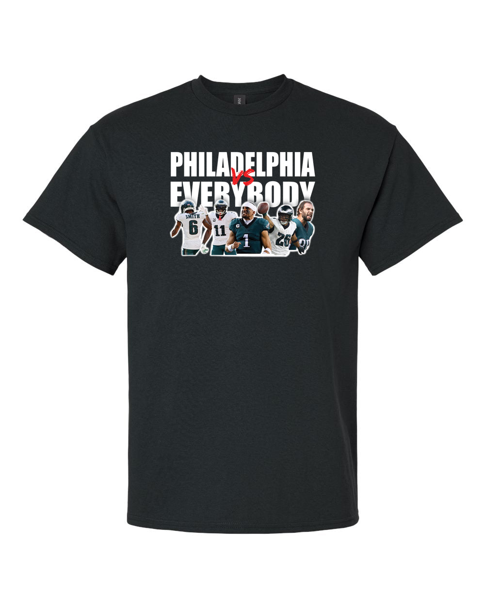philadelphia vs everybody football sports apparel t-shirt champions eagles