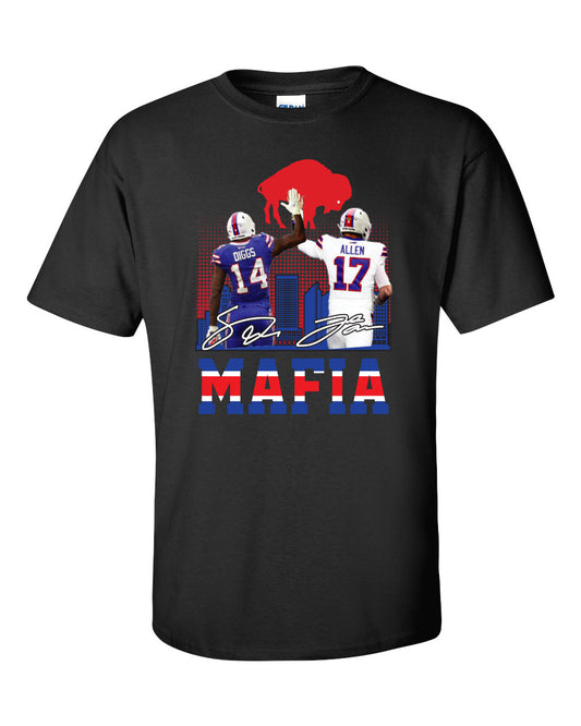 Buffalo Football Allen + Diggs Mafia T-Shirt Mens