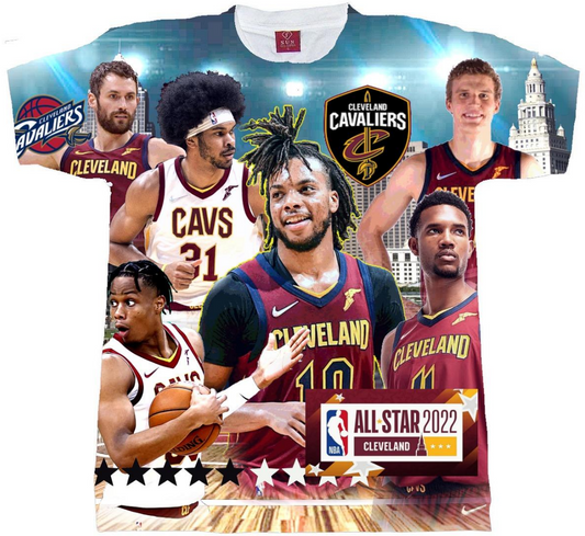 Cleveland Basketball Sublimation T-Shirt Mens