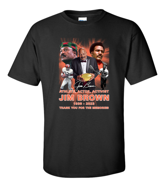 Cleveland Football Jim Brown T-Shirt Mens