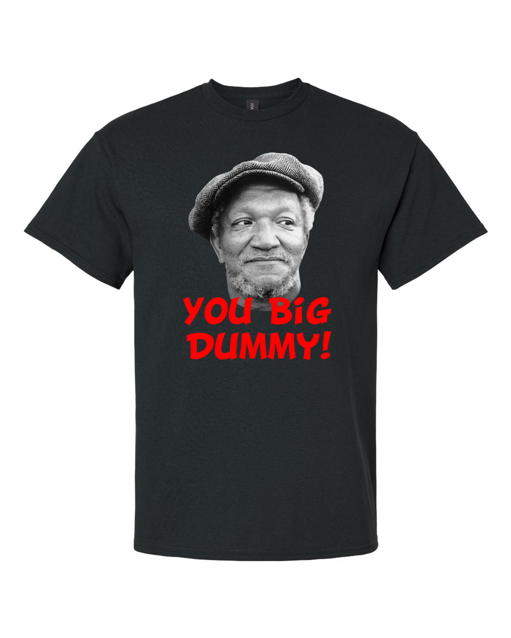 fred sanford and son you big dummy t-shirt urban apparel clothing humor funny
