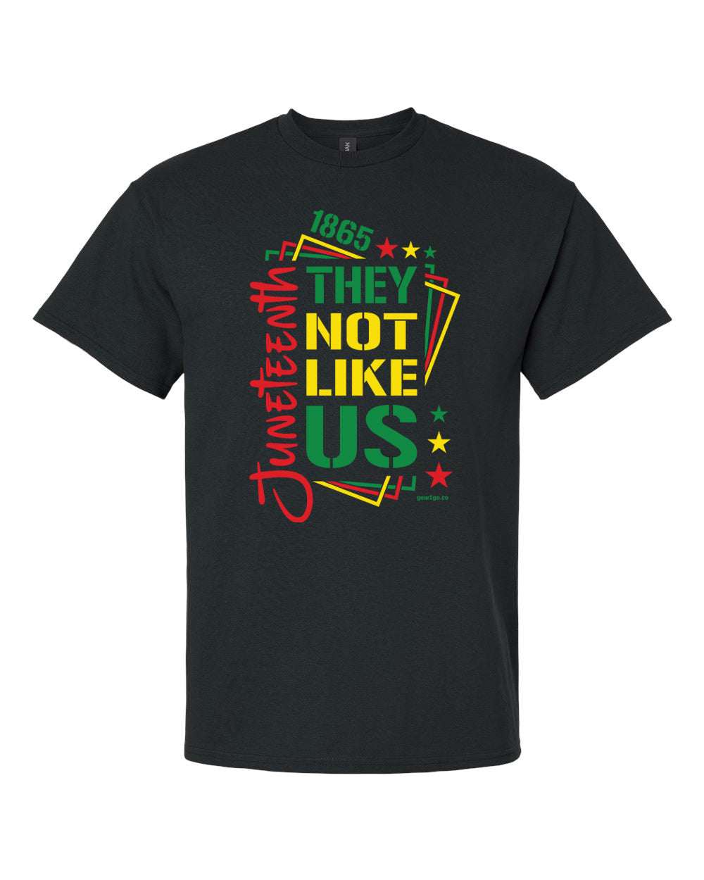 juneteenth 1865 they not like us urban apparel