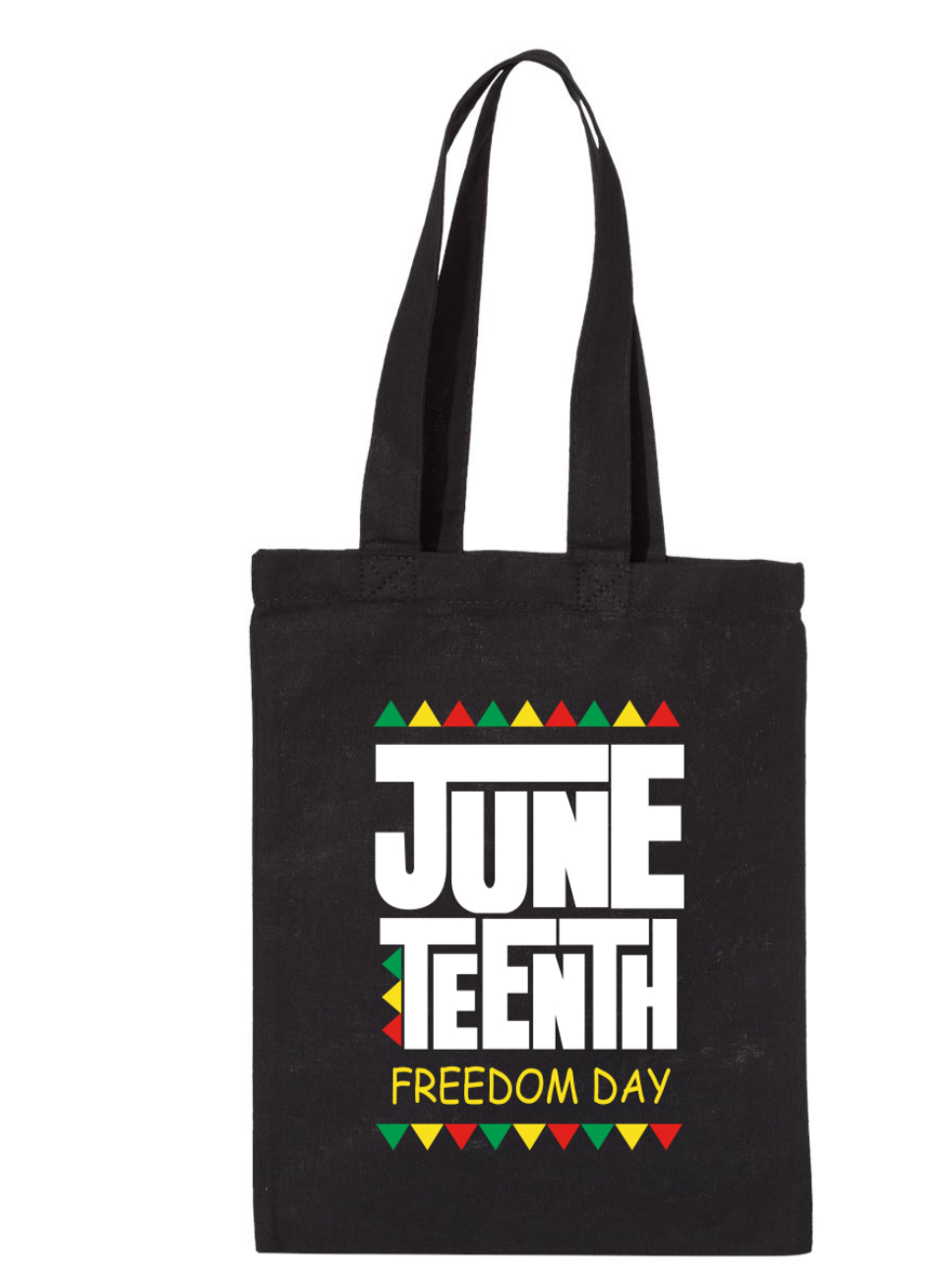 Juneteenth Freedom Day Canvas Tote Bag
