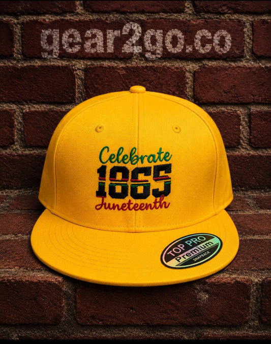 Juneteenth Snapback Hat
