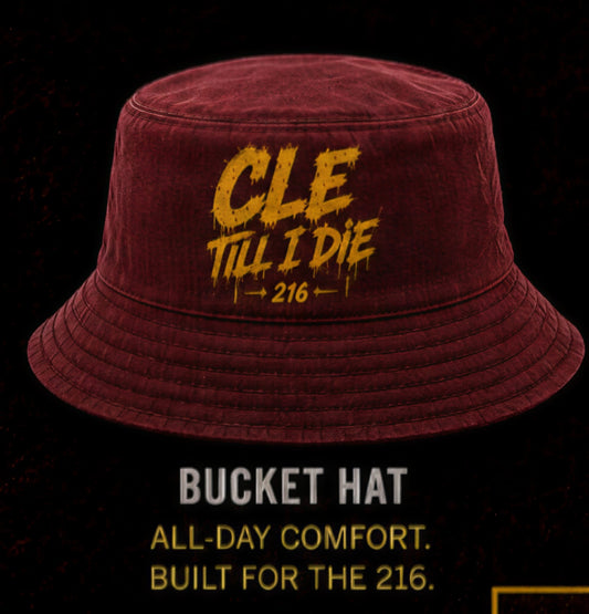 CLE till I Die Bucket Hat