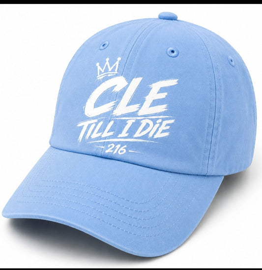 CLE till I Die Baseball Cap | Summer Breeze Edition