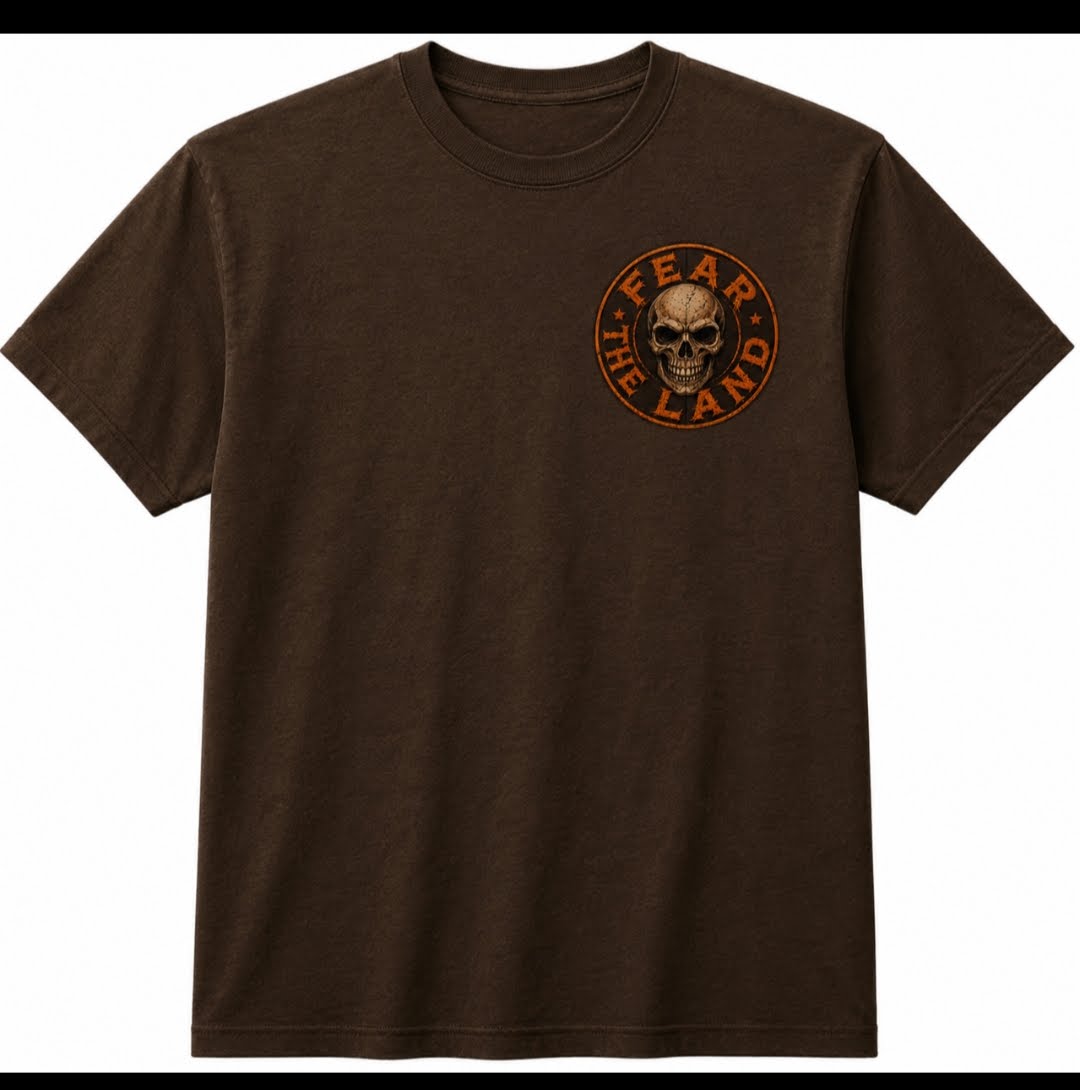 Fear the Land Tee | Brown Edition