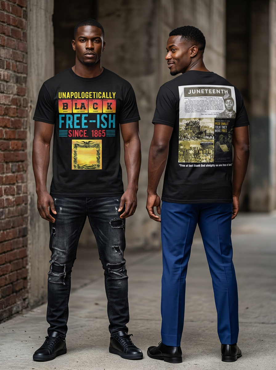 Unapologetically Black Tee | Juneteenth Collection